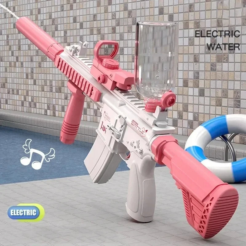 Ultimate Electric Water Gun - Fully Automatic Shooting Toy for Summer Fun! Perfect Gift for Kids and Adults!