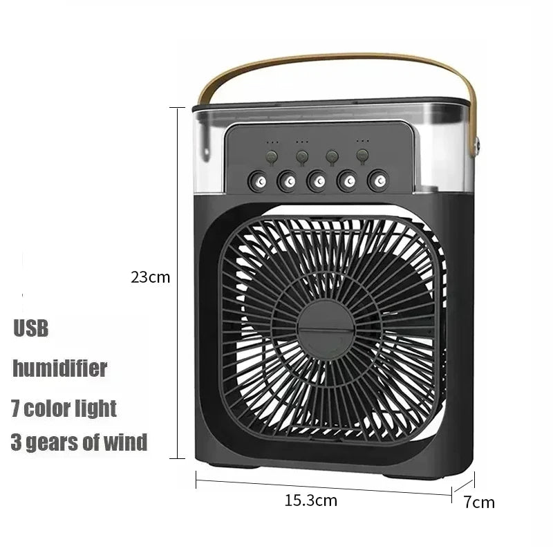 Stay Cool This Summer with Our 3-in-1 Portable Air Cooler Fan – Perfect for Home, Office, and Outdoor Use!