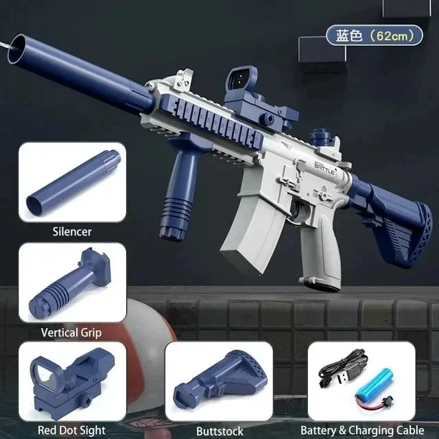 Ultimate Electric Water Gun - Fully Automatic Shooting Toy for Summer Fun! Perfect Gift for Kids and Adults!