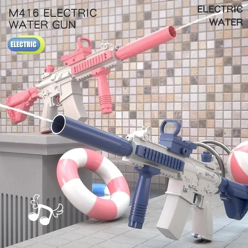 Ultimate Electric Water Gun - Fully Automatic Shooting Toy for Summer Fun! Perfect Gift for Kids and Adults!