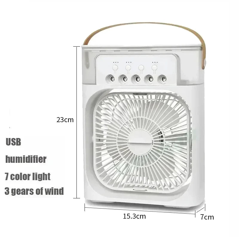 Stay Cool This Summer with Our 3-in-1 Portable Air Cooler Fan – Perfect for Home, Office, and Outdoor Use!