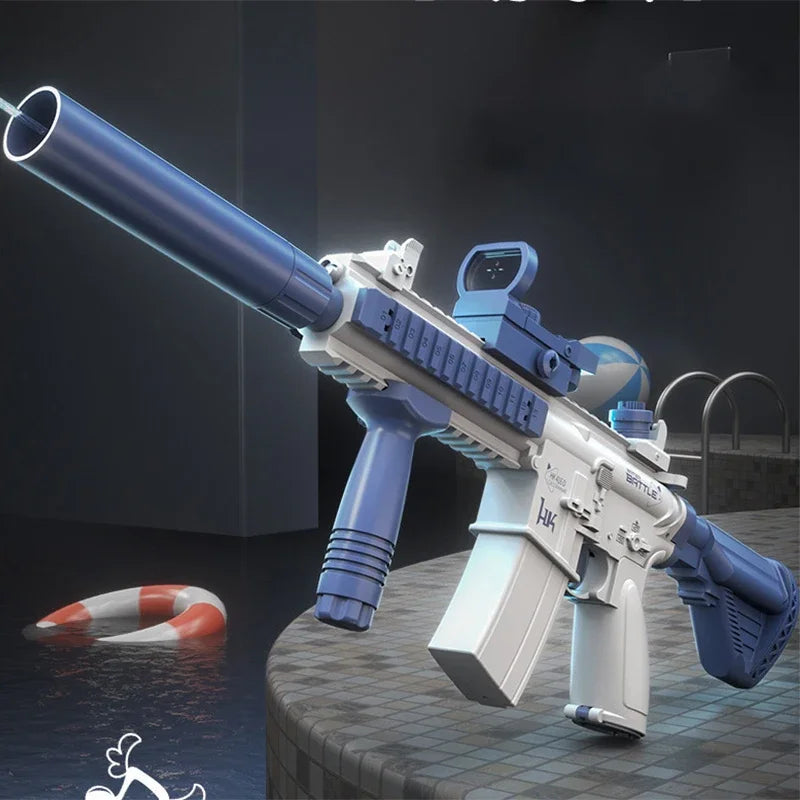 Ultimate Electric Water Gun - Fully Automatic Shooting Toy for Summer Fun! Perfect Gift for Kids and Adults!