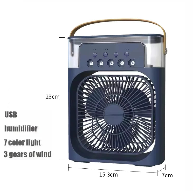 Stay Cool This Summer with Our 3-in-1 Portable Air Cooler Fan – Perfect for Home, Office, and Outdoor Use!